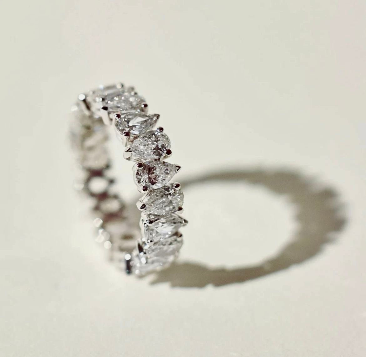 𝐸𝑡𝑒𝑟𝑛𝑖𝑡𝑦 𝑅𝑖𝑛𝑔 – 𝑃𝑒𝑎𝑟 𝑠ℎ𝑎𝑝𝑒 𝐷𝑖𝑎𝑚𝑜𝑛𝑑𝑠