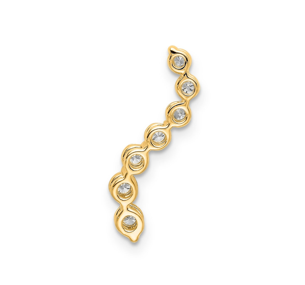 9K Gold 0.36ct Diamond Climber Pendant