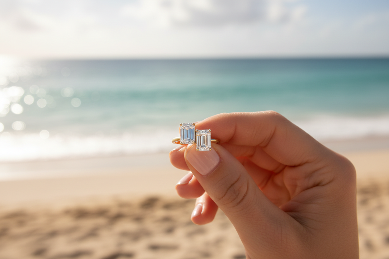 Ring at the beach